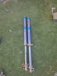 1993 Kawasaki KX250 Oem Right Left Front Suspension Forks Shocks Set 44070-5156. Fixed Price $94.98.