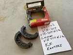 80S - 90S KX80 Brake Shoes Vesrah VB417 Ahrma Moto Dirt Race Mx. Fixed Price $36.00.