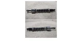 Moto Guzzi V7 Classic 2008 2013 Rear Shock Absorbers With Abrasion. Fixed Price $173.50.