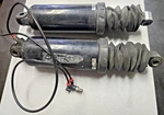 Harley Davidson Rear Air Shocks 54662-02A Showa #0697. Fixed Price $120.00.