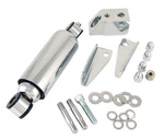 New Chrome Ride Control Shock Kit For Custom Harley Davidson Springer Dealer. Fixed Price $135.00.