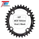 34T 104BCD Narrow Wide Mtb Bike Chain Ring Compatible With Deckas,oval. Fixed Price $9.09.