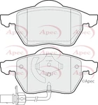 Apec PAD1234 Front Brake Set Fits Audi Seat Skoda A4 A6 Exeo Passat Superb. Fixed Price $59.74.