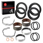 Fork Bushing Dust Oil Seals Yamaha V-star XVS1100 1999 2000 2001 2009. Fixed Price $36.99.