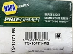 TS10771PB Napa AE10771PB Emergency Parking Brake Shoes Ford Gm Dodge Trucks. Fixed Price $37.95.