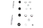 Chrome Upper Rear Shock Stud Kit For Harley-davidson. Fixed Price $59.99.