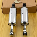 Chrome Heavy Duty Lowered Shocks For Harley Fxst Flst Softail Fat-boy 1989-1999. Fixed Price $120.95.