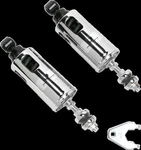 Progressive 422 Chrome Adjustable Rear Shocks 00-17 Harley Softail Flstsb Flstf. Fixed Price $550.67.