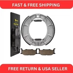 Caltric Front Brake Pads & Rear Shoes For Yamaha XV535 Virago 1995-2000. Fixed Price $53.10.