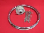 Oem 1980 Yamaha QT50 Rear Tire Rim # 4J2-25304-00-00 Araya Japan 1.20X14. Fixed Price $30.00.
