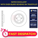 2X Brake Discs Pair Vented Fits Honda Civic MK7 Typer 2.0 Front 01 To 05 K20A2. Fixed Price $73.43.