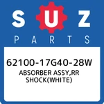 62100-17G40-28W Suzuki Absorber Assy,rr Shock(white) 6210017G4028W, New Genuine. Fixed Price $912.14.