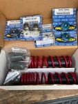 Race Tech Gold Valves And Front Extended Travel Spring Kit Suzuki LTR-450 Quad. Fixed Price $385.00.
