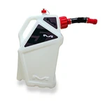 Matrix Concepts M5 Utility Gas Fuel Can White Black Motorcycle Dirtbike. Fixed Price $99.95.