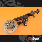 07-19 2009 Piaggio MP3 500 Oem Front Right Shock Strut Knuckle Hub Assembly. Fixed Price $199.99.