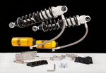 Ohlins HD357 Rear Shocks 13" Remote Reservoir 150-500LB Harley Touring 1990-2013. Fixed Price $1529.00.