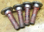 2008 Kawasaki ZX10R Ninja Rear Disk Brake Rotor Bolts Wheel Rim. Fixed Price $9.94.