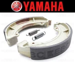 Set Of (2) Yamaha Rear Brake Shoes And Springs #4GR-W253E-00-00 (see Fit. Chart). Fixed Price $37.49.