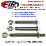 Titanium GR5 Ktm Pro Linkage Kit, Sx -f Xc 125 450 2015 2020. Fixed Price $210.20.