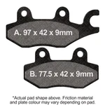 Ebc GPFAX197HH Sintered Race Brake Pads For Kawasaki Ninja 400 17-23. Fixed Price $79.95.