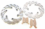 1999-2005 Fits Suzuki RM125 Front & Rear Riptide Brake Rotor Disc Pads. Fixed Price $125.35.