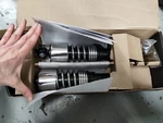 Nib Burly B28-1200 10.5" Chrome Slammer Shocks For Harley Davidson Sportster. Fixed Price $204.98.