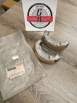 Nos Yamaha DT100 LT2 MX125 YZ125 Front Brake Shoe Set 326-25330-10-00 Y53. Fixed Price $21.88.