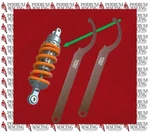 Ducati Ohlins & Sachs Shock Preload Ring C-spanner Wrench Tool Universal 2 Pcs. Fixed Price $28.00.