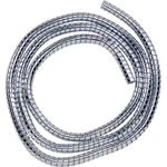 Drag Specialties 5'X 5/16" Dia. Chrome Cable Covering DS-223001. Fixed Price $7.19.