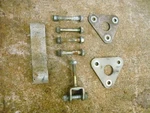 98 - 01 Honda VFR800 Interceptor Oem Rear Dogbone Shock Linkage Bracket Assembly. Fixed Price $44.99.