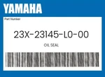 Yamaha Genuine Oil Seal 23X-23145-L0-00. Fixed Price $31.72.