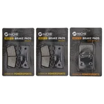 Niche Brake Pad Set For Suzuki Hayabusa Bandit 1200 Front Rear Organic. Fixed Price $22.95.