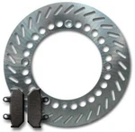 Front Brake Disc Rotor + Pads For Honda Nx 650 (1988-1996). Fixed Price $54.95.