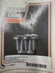 1984 Up Harley 3655 Fxr Xl Flt Front Brake Rotor Bolts Chrome 8793-5. Fixed Price $13.20.