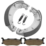 Front Brake Pads & Rear Shoes For Yamaha XVS650A V-star Classic 1998-2010. Fixed Price $46.50.