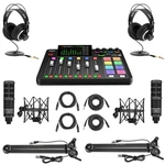 Rodecaster Ii Production Studio Console, Bundle With 2X Turnstile Audio. Fixed Price $999.96.