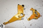 2012 Ducati Panigale 1199 Left Right Rearset Motor Mount Bracket. Fixed Price $29.00.