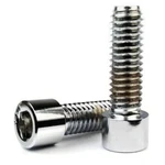 Smooth Allen Bolt 1/4-20 1.75" 3/4" 10 Pack Chrome For Harley 06703. Fixed Price $17.60.