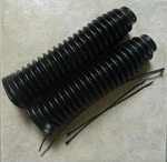 Universal Motorcycle Fork Gaiters 32-35MM Stancion Suitable Classic. Fixed Price $14.85.