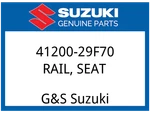 Suzuki Oem Part 41200-29F70 Rail Seat. Fixed Price $1241.96.