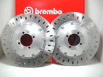 Pair Front Brake Discs Brembo 68B407D2 Bmw 750 1993 1994 1995. Fixed Price $345.71.