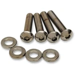 Drag Specialties Shock Mount Kit Black Chrome MKDR8BK. Fixed Price $63.97.