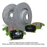 Ebc Brakes S2KR2480 Kits Greenstuff 6000 And Usr Rotors. Fixed Price $482.20.