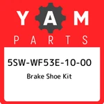 5SW-WF53E-10-00 Yamaha Brake Shoe Kit 5SWWF53E1000, New Genuine Oem Part. Fixed Price $42.11.