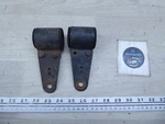 1971 Kawasaki F5 Big Horn 350 K135) Front Fork Ears Headlight Mounts Set. Fixed Price $42.34.