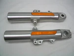 Pair Stock Oem Lower Fork Sliders New Take Off Harley Touring '14-LATER. Fixed Price $169.99.