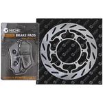 Niche Front Left Brake Rotor Pad Kit For Ktm 400 Ls-e 50313030200 Semi Metallic. Fixed Price $43.95.