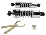 Progressive Series Motorcycle Chrome 11" Rear Shocks (412-4030C). Fixed Price $316.79.