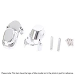 For Harley Sportster XL883 1200 2005--2014 Rear Axle Cover Nut Caps Chrome Abs. Fixed Price $16.56.