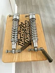 Used Rear Shocks With Footpegs For Harley-davidson Ironhead Xlch Models. Fixed Price $49.99.